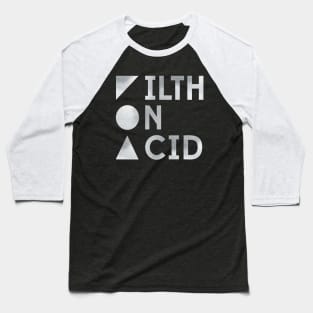 Filth On Acid Records Baseball T-Shirt